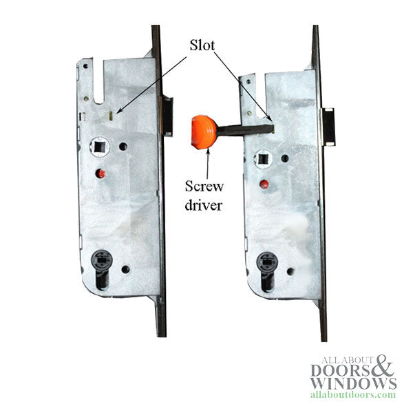 GU Secury Europa Mortise Lock Body – 60mm Backset, 92mm PZ, American Cylinder