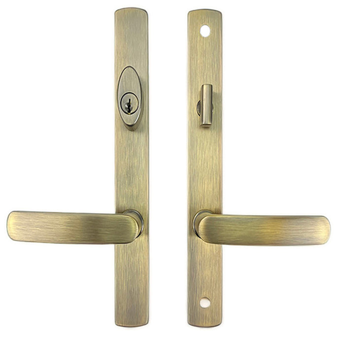 Truth Contemporary Sentry Handle Set – 92mm PZ, PVD Antique Brass