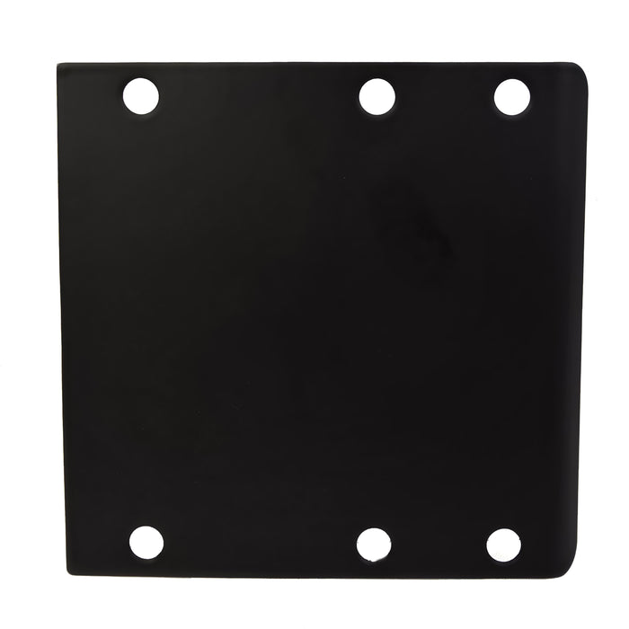 Extended Strike Plate for Latch & Deadbolt – 110mm Extension, Rustic Umber