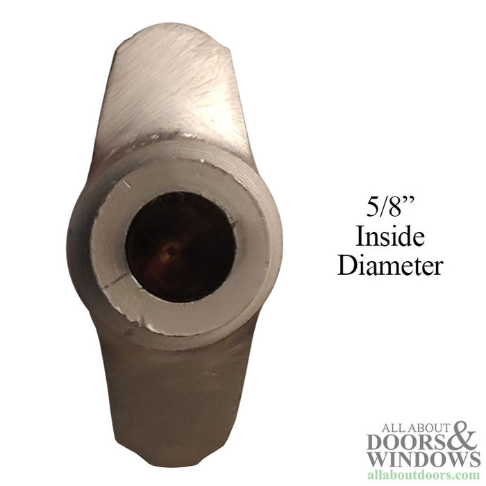 Hoppe Crescent Cylinder Knob – New Style Non-Logo Cylinder