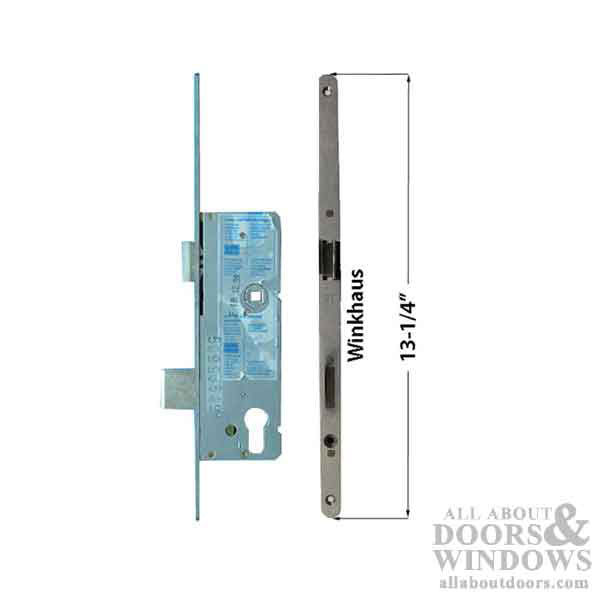 WinkHaus Single Point Mortise Lock – 45mm Backset, 16mm Faceplate