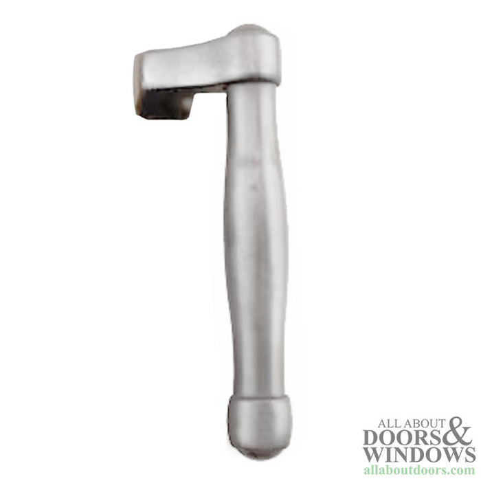 Hoppe Sliding Door Receiver Lever Handle – Left Hand, Resista Brushed Chrome