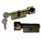 CES H-Knob Keyed Cylinder – Euro-Profile, 360 Degree, Brown