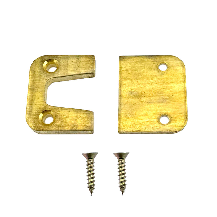Fuhr Release Strike Plate for Auto Roller Multipoint Locks – 1-5/8" x 1-5/8"
