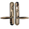 Amesbury 800 Series Regency Multipoint Handle Set – Active Keyed, PVD Brass
