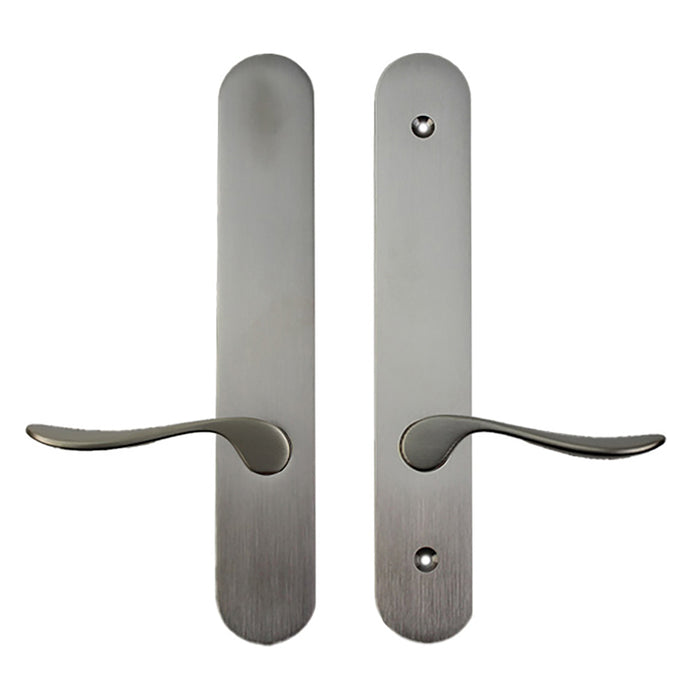 Marvin Inactive/Dummy Trim for Passive Door – PVD Satin Nickel