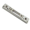 GU Double Shootbolt Strike Plate – Die Cast, Silver Zinc