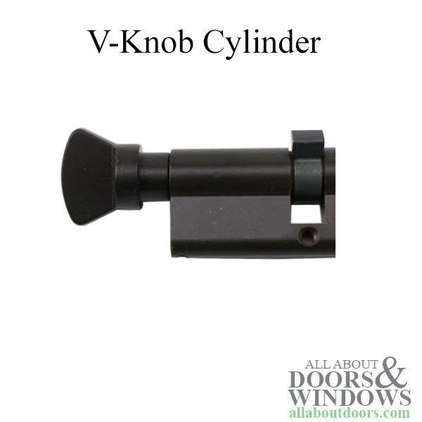 Hoppe Dallas Inactive Handleset – 92mm PZ, Matte Black