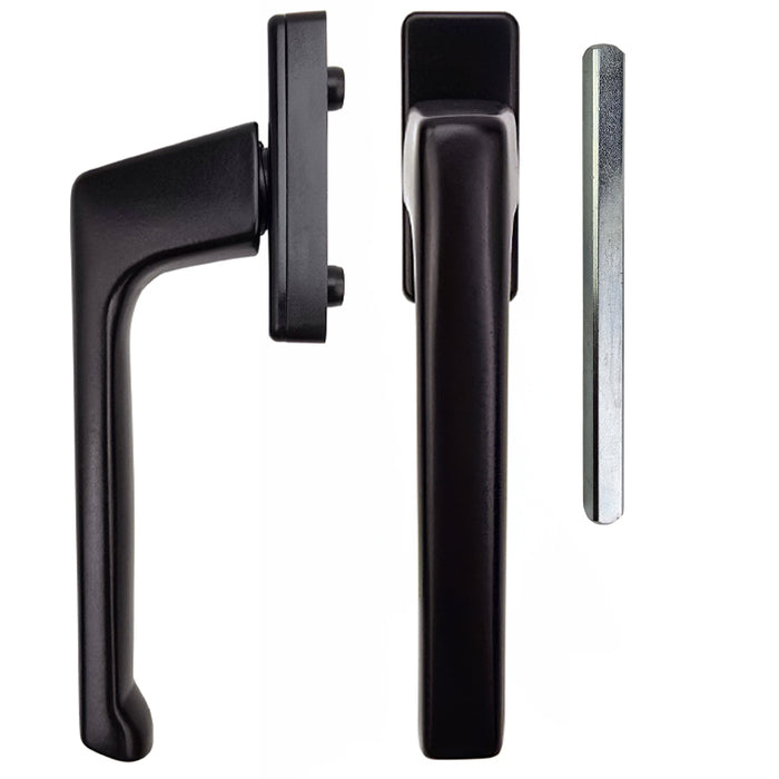 GU Dirigent Balcony Door Handle Set with Rosettes for Profile Cylinder