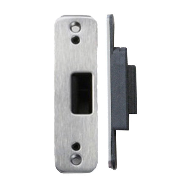 Hoppe HLS2000 Multipoint Strike Plate Pack for 1-3/4" Doors – Satin Nickel
