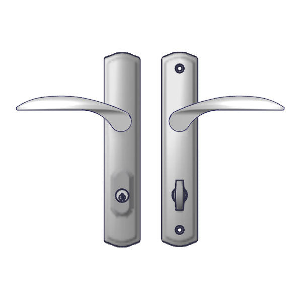 Amesbury Truth 700C Regency Active Keyed Handleset – 92mm PZ, Matte Black