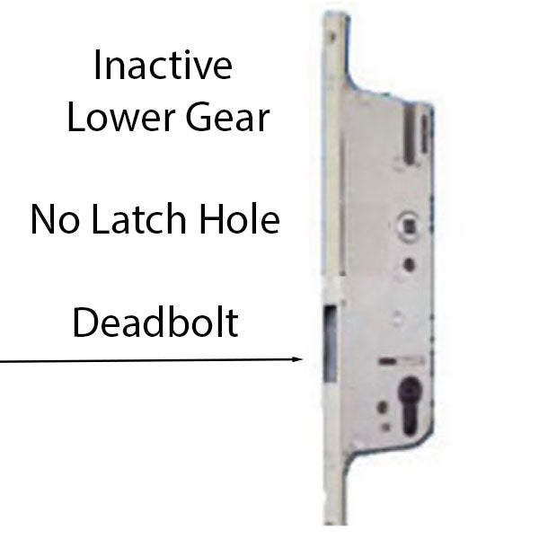 Hoppe Inactive Door Lower Assembly – 35mm Backset, 36" Handle Height