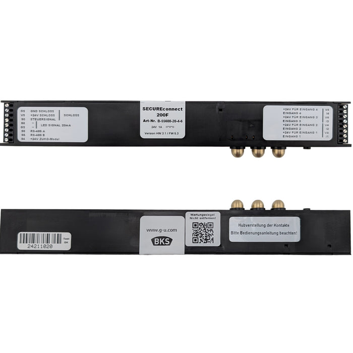 GU SECURE Connect 200 Wireless Power and Data Transfer Module – Black, Flush Mount