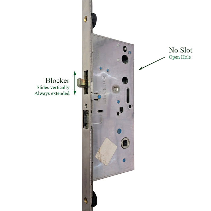 Ashland Passive Multipoint Lock for Double Doors – 60mm Backset, 92mm PZ