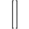GU Contemporary Square Straight Handle – Double Pull Bars, 47-1/4" Height