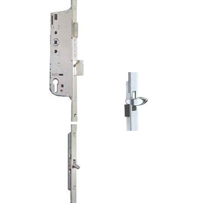 Hoppe HLS9000 Multipoint Lock Tongue Version – 45mm Backset, 20mm Faceplate, 36" Handle Height