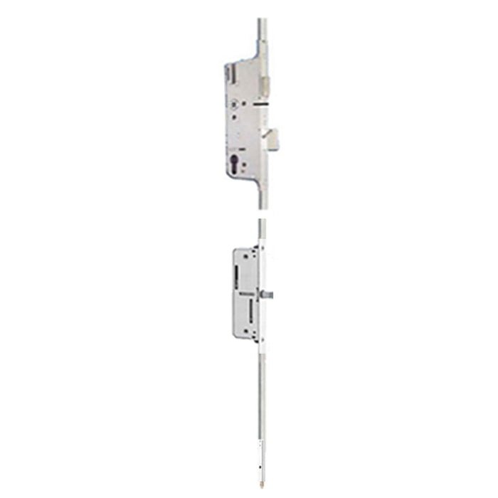 Hoppe Multipoint Lock Bottom Assembly – 45mm Backset, 36" Handle Height, 16mm Faceplate