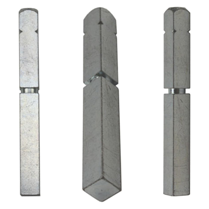 Hoppe HLS7 Solid Spindle with Groove – 68mm Length