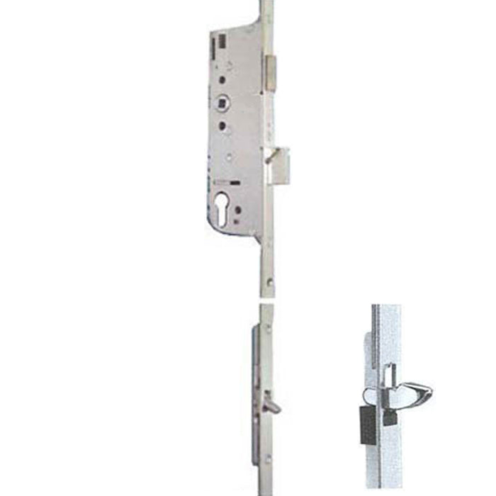 Hoppe Manual Gear Multipoint Lock – 35mm Backset, 92mm PZ, 29.65" Tongue
