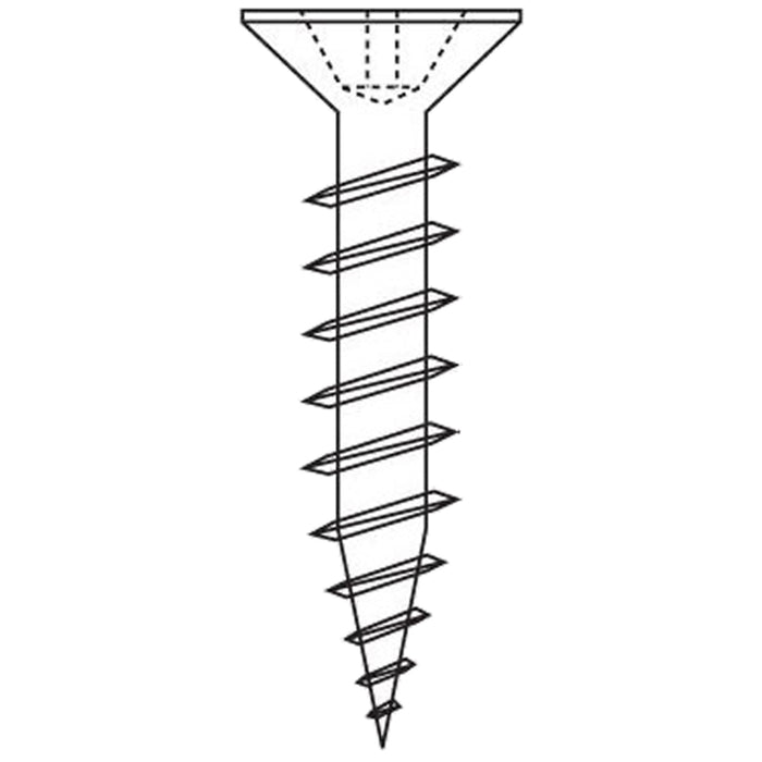 Hoppe Stainless Steel Chipboard Screw – 8mm Head, 20mm Length