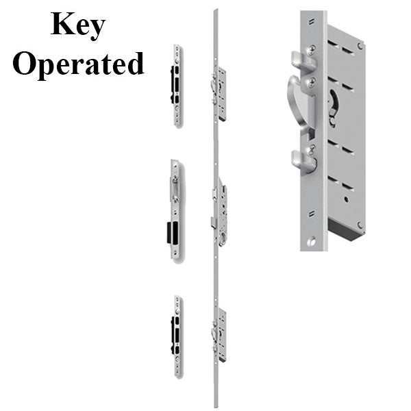 Hoppe Key Operated Multipoint Lock – 45mm Backset, 40.2" Handle Height