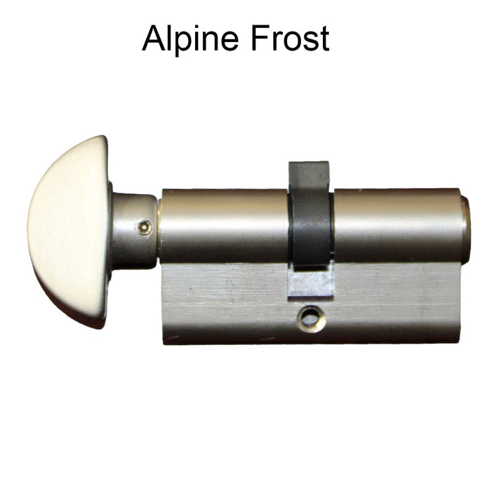 Hoppe 90° Profile Cylinder with Crescent Knob – 31.5/31.5mm, Schlage Keyway
