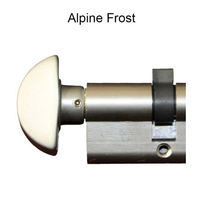 Hoppe 90-Degree Profile Cylinder with Crescent Knob – Non-Keyed