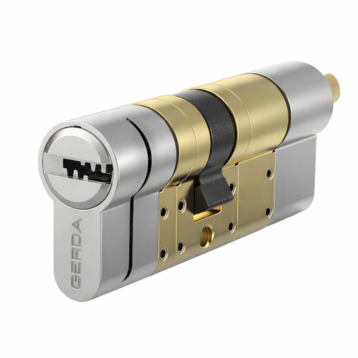 GU Euro Profile Cylinder for Tedee Smart Locks – Adjustable 31/31 to 62/62mm