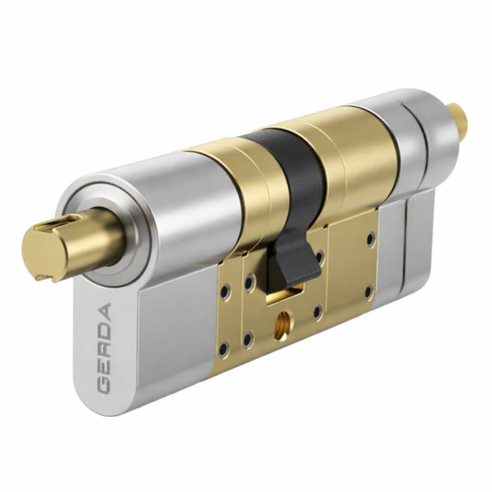 GU Euro Profile Cylinder for Tedee Smart Locks – Adjustable 31/31 to 62/62mm
