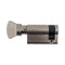 Hoppe 50mm Euro/Profile Half Cylinder – 40.5/10 with 360° Turn and V-Knob
