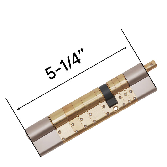GU Euro Profile Cylinder for Tedee Smart Locks – Adjustable 31/31 to 62/62mm