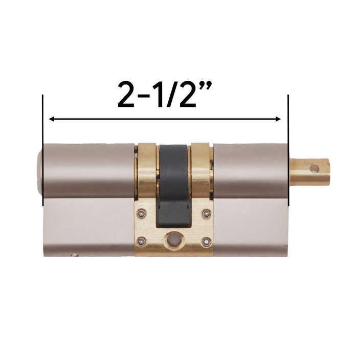 GU Euro Profile Cylinder for Tedee Smart Locks – Adjustable 31/31 to 62/62mm