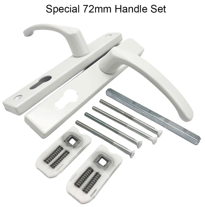 Active Handle Set for Multipoint Locks – 72mm PZ