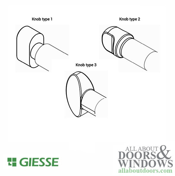 Giesse European Profile Cylinder – 31/91, 122mm, Aluminum