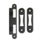 G-U/Ferco Strike Plate Set for 1-3/4" Doors – Dark Bronze