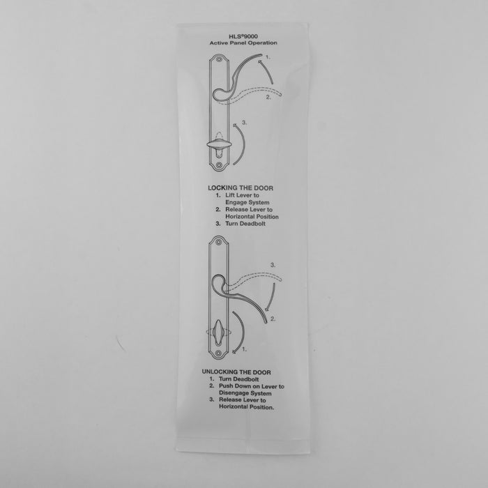 HLS9000 SWD Multipoint Operational Sticker – Right Hand, English