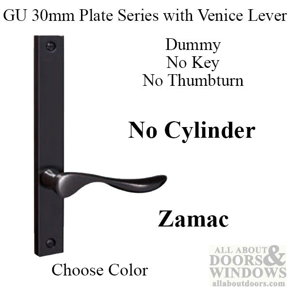 G-U Venice Dummy Handleset Trim – 30mm Plate Series