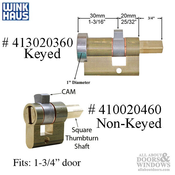 Winkhaus Volo Sliding Patio Door Handle Trim – Dummy Pair