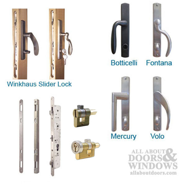 Winkhaus Volo Sliding Patio Door Handle Trim – Non-Keyed Patio Function