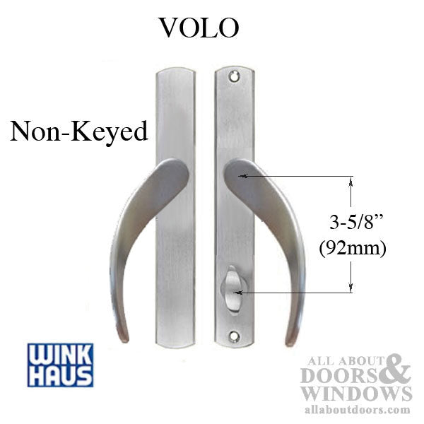 Winkhaus Volo Sliding Patio Door Handle Trim – Non-Keyed Patio Function