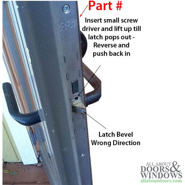 Andersen 5-Point Active Lock Mechanism for Stormwatch Doors – 79-1/4" Panel