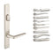 Multipoint Lock Handleset Trim – 104.8mm PZ, Stainless Steel