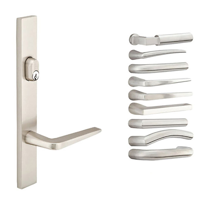Multipoint Lock Handleset Trim – 104.8mm PZ, Stainless Steel