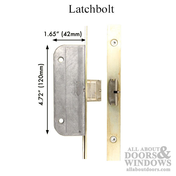 GU Eagle New Breed Multipoint Lock Kit for 8' Doors – 45mm Backset, 92mm PZ, Stainless Steel