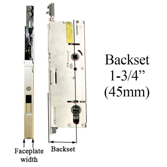 Amesbury P2000 Passive Gearbox – 45mm Backset, 92mm PZ, American Cylinder