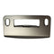 Hoppe Multipoint Lock Strike Plate with Adjustable Tab – Brushed Nickel