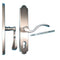 Amesbury Germania Patio Handleset – 68mm PZ, Satin Nickel