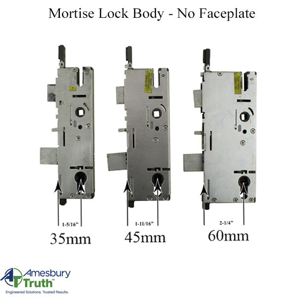 Amesbury P2000 Active Gearbox – 45mm Backset, 92mm PZ, American Cylinder