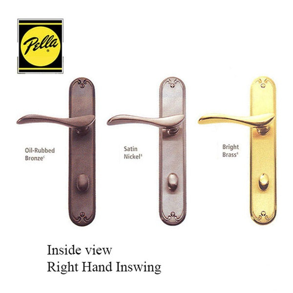 Pella Right Hand Active Handle Set for Hinged Door – 92mm PZ