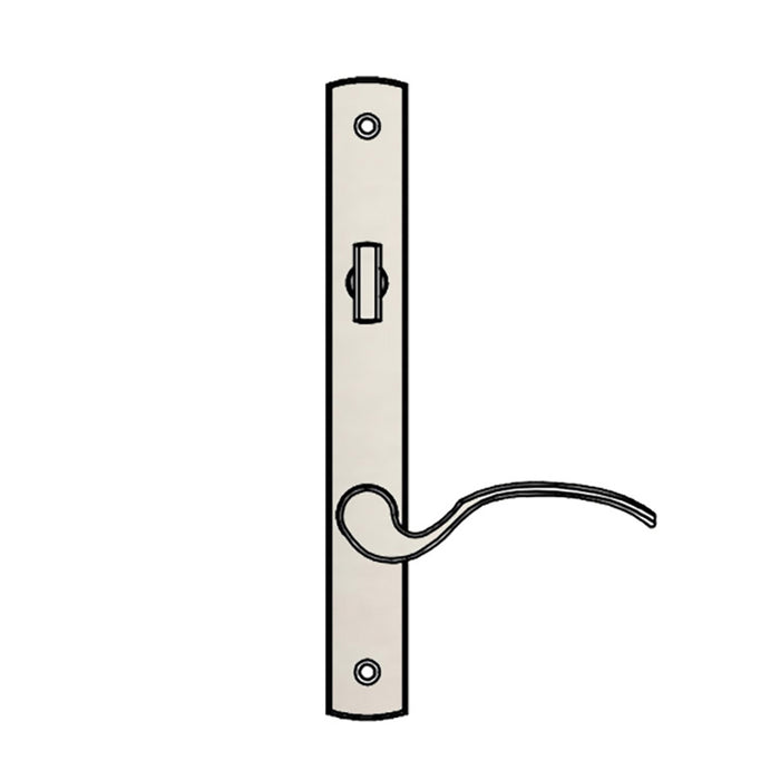 Truth Traditional Handle Set – 92mm PZ, PVD Nickel